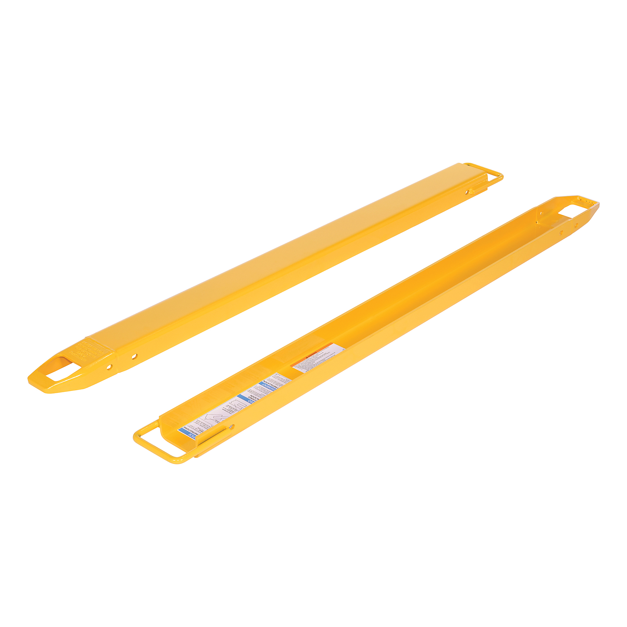 Vestil Pallet Fork Extensions - 4000-Lb. Capacity, 66in. Length, 4in. Width, Steel, Model# FE-4-66